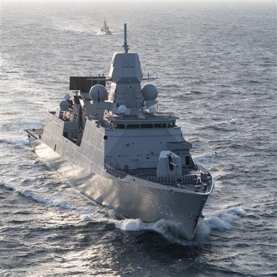 Flagship HNLMS Tromp (F803)